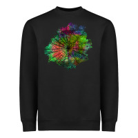 Black halloween spider web for patches Heavyweight Sweatshirt - BundleAndBundleShop