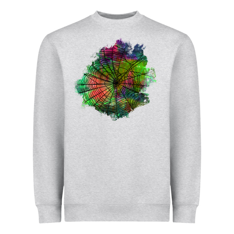 Halloween Spider Web For Patches Heavyweight Sweatshirt by BundleAndBundleShop | Teevron