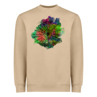 Mushroom halloween spider web for patches Heavyweight Sweatshirt - BundleAndBundleShop