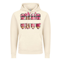 Vintage Artic custom name valentine's day school pencils Vintage Hoodie - MaliasSmallBusiness