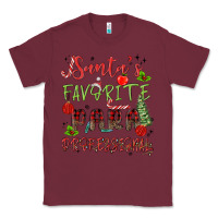 Burgundy santa's favorite para professional Classic Tee - MaliasSmallBusiness