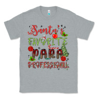 Heather Grey santa's favorite para professional Classic Tee - MaliasSmallBusiness
