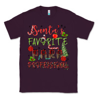 Plum santa's favorite para professional Classic Tee - MaliasSmallBusiness