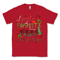 Red santa's favorite para professional Classic Tee - MaliasSmallBusiness