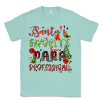 Seafoam santa's favorite para professional Classic Tee - MaliasSmallBusiness