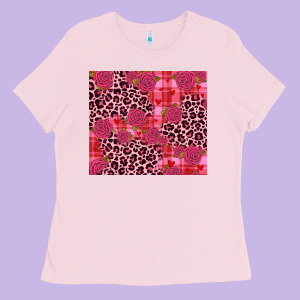 Valentines Day Ladies Tee Designed By Jahusdesignshop