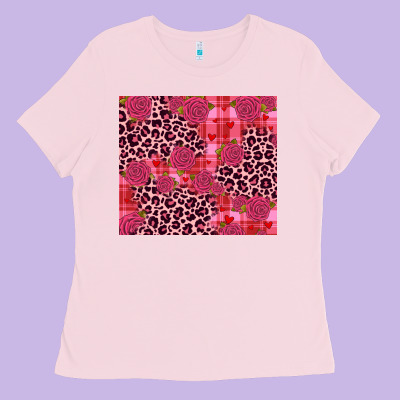 Valentines Day Ladies Tee Designed By Jahusdesignshop