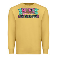 Antique Gold Mind your own Motherhood  Mother's Day Premium Sweatshirt - CowGirlArtShop