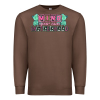 Chestnut Mind your own Motherhood  Mother's Day Premium Sweatshirt - CowGirlArtShop