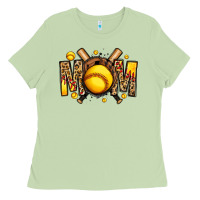 Matcha softball mom Ladies Tee - Jasminsmagicworld
