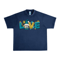 Navy love winter gnome Urban Heavy Tee - NancyCooperArtShop