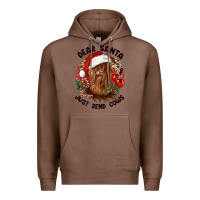 Chestnut dear santa just send cows Premium Hoodie - CowGirlArtShop