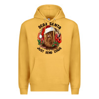 Mustard dear santa just send cows Premium Hoodie - CowGirlArtShop