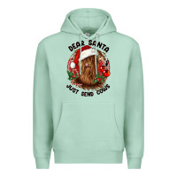 Seafoam dear santa just send cows Premium Hoodie - CowGirlArtShop