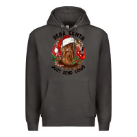 Smoke dear santa just send cows Premium Hoodie - CowGirlArtShop