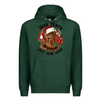 Sports Green dear santa just send cows Premium Hoodie - CowGirlArtShop