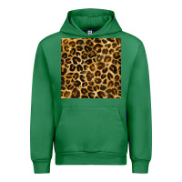 Emerald leopard seamless pattern Urban Hoodie - BundleAndBundleShop