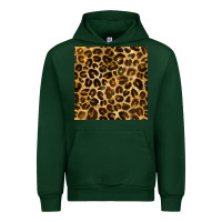 Forest Green leopard seamless pattern Urban Hoodie - BundleAndBundleShop