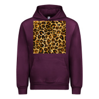 Mauve Wine leopard seamless pattern Urban Hoodie - BundleAndBundleShop