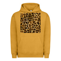 Pigment Peanut Butter leopard seamless pattern Urban Hoodie - BundleAndBundleShop