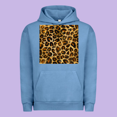 Leopard Seamless Pattern Urban Hoodie Designed By Bundleandbundleshop