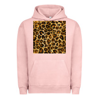 Pigment Salmon leopard seamless pattern Urban Hoodie - BundleAndBundleShop