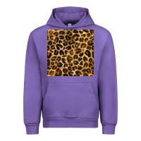 Tulip leopard seamless pattern Urban Hoodie - BundleAndBundleShop