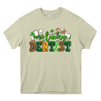 Mossy st patricks day one lucky dentist Heavy Core Tee - AdoDesignShop