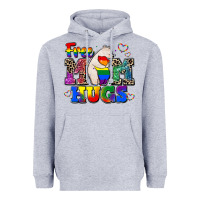 Heather Grey pride free mom hugs Heavyweight Hoodie - CowGirlArtShop