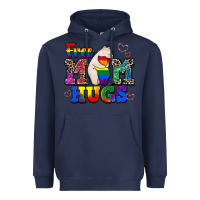 Navy pride free mom hugs Heavyweight Hoodie - CowGirlArtShop