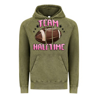 Vintage Olive team halftime football Vintage Hoodie - MaliasSmallBusiness