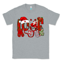 Heather Grey christmas love nurse Classic Tee - NancyCooperArtShop