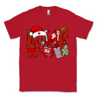 Red christmas love nurse Classic Tee - NancyCooperArtShop