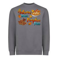 Storm Autumn Skies Pumpkin Pies Heavyweight Sweatshirt - BundleAndBundleShop
