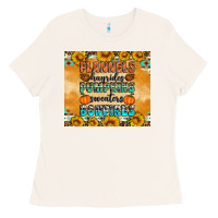 Bone Flannes Hayrides Sweaters Bonfires Ladies Tee - Artiststas