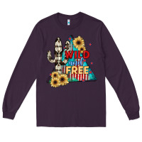 Plum Wıld and Free Long Sleeve Tee - JahusDesignShop