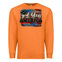 Carrot God bless America  4th of July Premium Sweatshirt - CowGirlArtShop