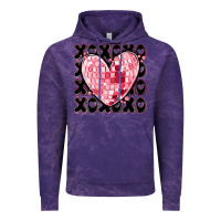 Cloud Purple xoxo heart valentine's day Vintage Hoodie - MaliasSmallBusiness