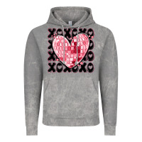 Cloud Rock xoxo heart valentine's day Vintage Hoodie - MaliasSmallBusiness