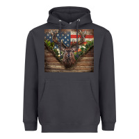 Smoke usa deer hunting Heavyweight Hoodie - CowGirlArtShop