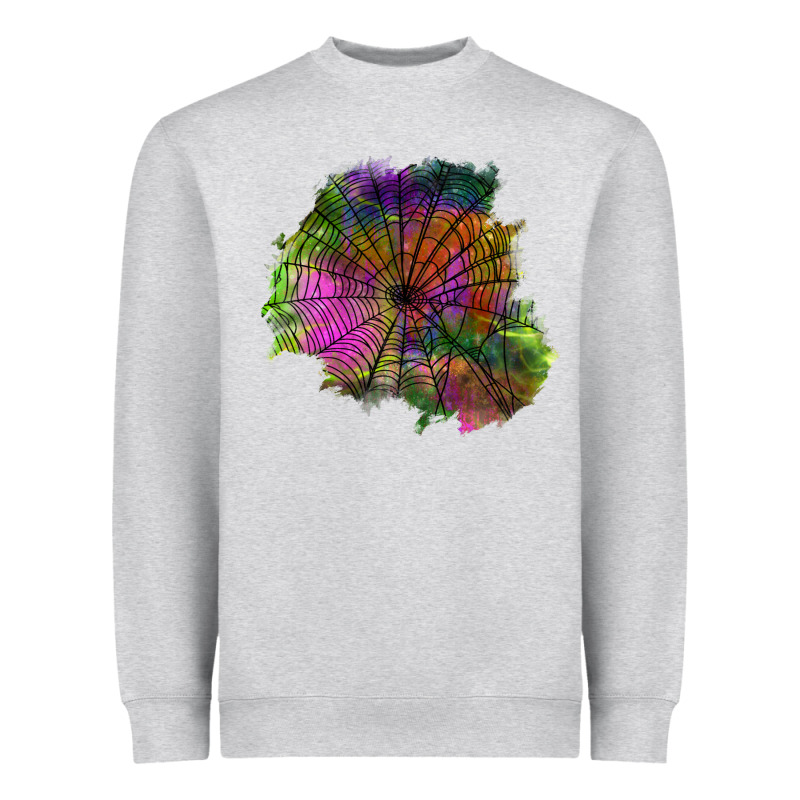 Halloween Spider Web For Patches Heavyweight Sweatshirt by BundleAndBundleShop | Teevron