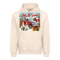 Sandshell Let It Snow Tumbler Urban Hoodie - FaDigitalArtStudio