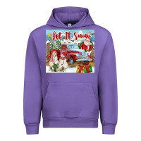 Tulip Let It Snow Tumbler Urban Hoodie - FaDigitalArtStudio