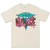 Bone floral nurse Premium Tee - AdoDesignShop