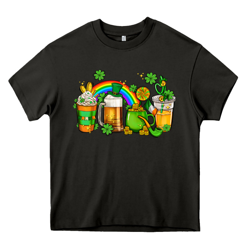 St Patricks Coffee Heavy Core Tee by AdoDesignShop | Teevron