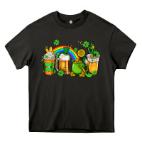 Asphalt st patricks coffee Heavy Core Tee - AdoDesignShop