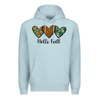 Blue Mist hello fall Premium Hoodie - JahusDesignShop