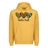 Mustard hello fall Premium Hoodie - JahusDesignShop