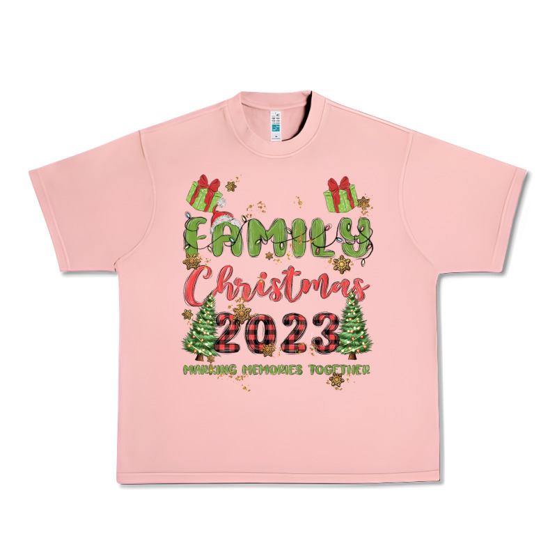 Custom Family Christmas 2023 Marking Memories Toge Urban Heavy Tee by MaliasSmallBusiness | Teevron
