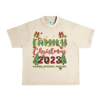 Sandshell custom family christmas 2023 marking memories toge Urban Heavy Tee - MaliasSmallBusiness
